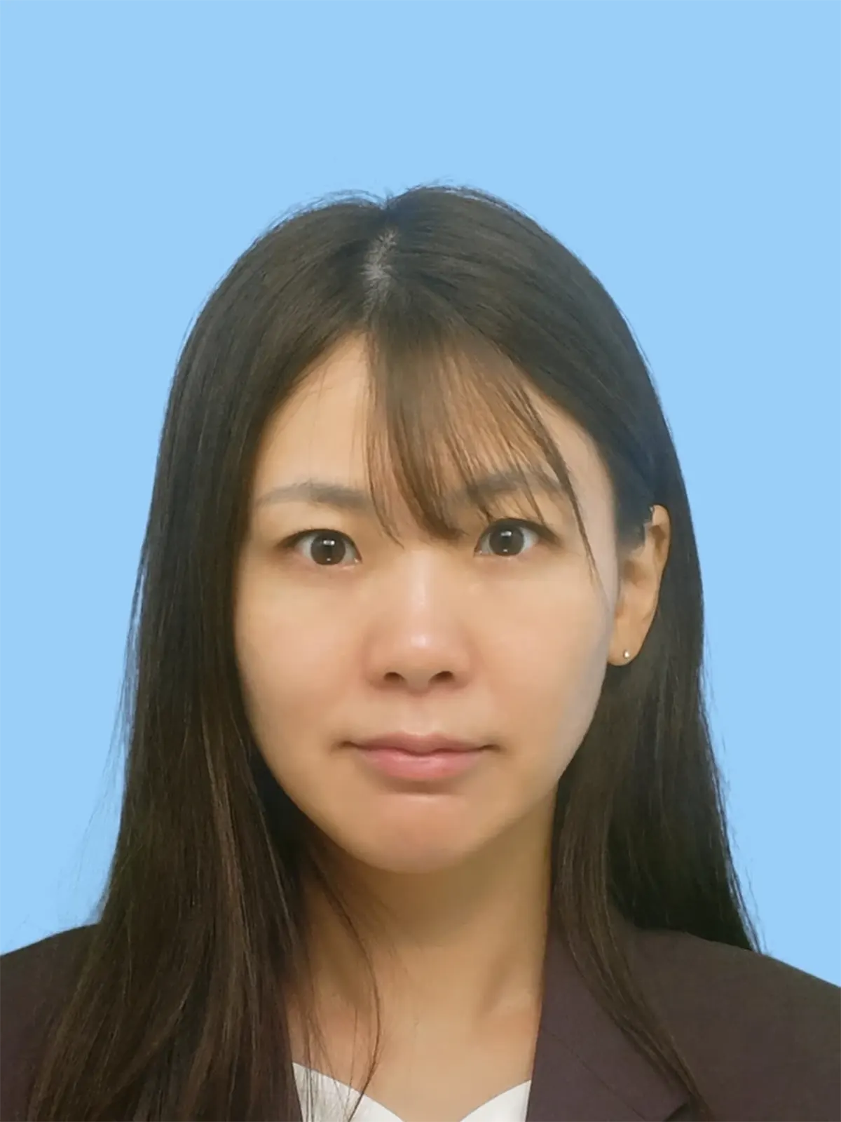 転職証明写真ビフォー