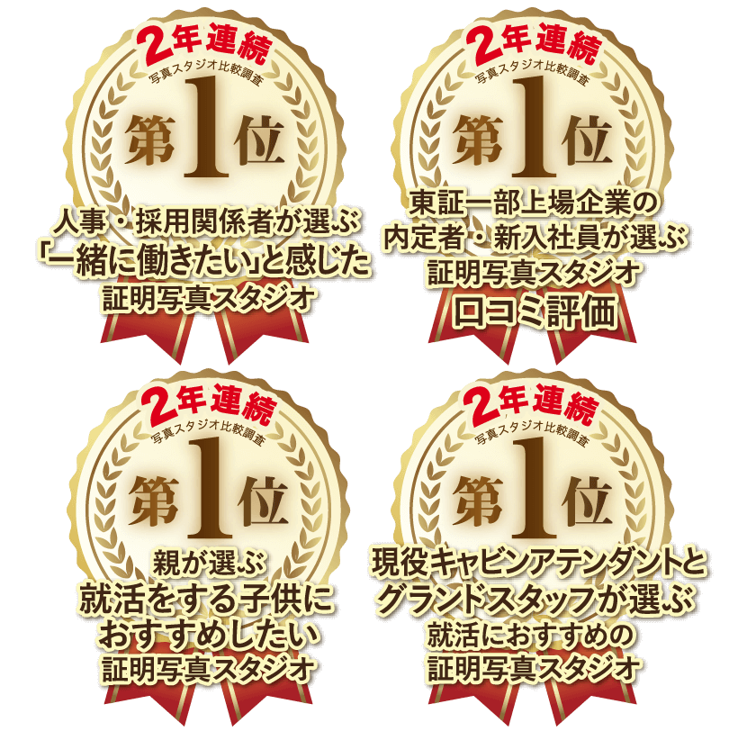 就活証明写真で口コミ１位のスタジオインディ